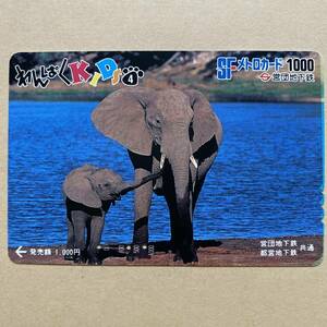 [ использованный ]me Toro карта .. земля внизу металлический Tokyo me Toro ....KIDS4 слон 