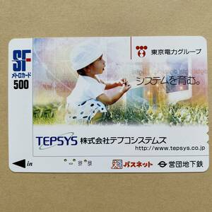 【使用済】 パスネット 営団地下鉄 東京メトロ TEPSYS 株式会社テプコシステムズ