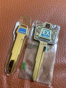 [last1 collection ] Mitsubishi Lancer EX Lancer turbo LANCER EX fashion key blank spare key that time thing old car A175A 149 number rare unused goods 