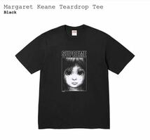 Supreme 24SS Week9 Margaret Keane Teardrop Tee Black Large シュプリーム Tシャツ ブラック 送料無料 新品 正規 全タグ ステッカー付き_画像1
