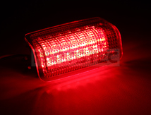 トヨタ LED カーテシランプ 赤レンズ 北米仕様 エスティマ カムリ プリウスα マークX 200ランクル 150ランクル / 149-47_画像6