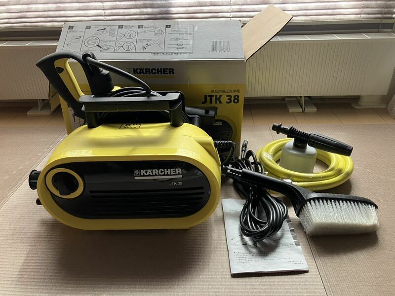 送料無料！ KARCHER ケルヒャー 高圧洗浄機 JTK38 使用少ない 中古美品 1円〜