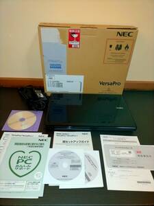 [美品]　NEC VersaPro J VJ24L／FW-H PC-VJ24LFWEH ノートパソコン　付属品あり　i3