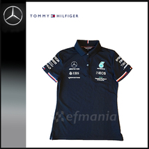 【非売品】 2021 メルセデスAMG F1 支給品 女性用ポロシャツ S トミーヒルフィガー _画像1