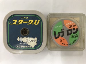 ユニチカ　スタークU　4号　50m　クリア/　東洋ナイロン　レブロン　5号　20ｍ　クリア　2種2点　送料無料　L179