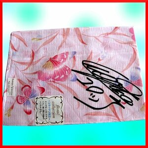 [ unused goods handkerchie ]ru dollar f Valentino korokke san autograph go in large size size butterfly pattern free shipping 46