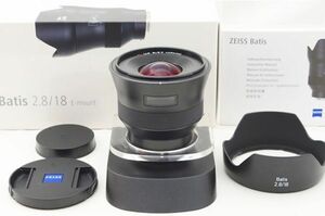 ☆極上美品☆ Carl Zeiss カールツァイス Batis 2.8/18 18mm F2.8 元箱 付属品 Sony用（Eマウント） ♯24042703