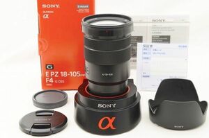 ☆極上美品☆ Sony ソニー E PZ 18-105mm F4 G OSS SEL18105G 元箱 付属品 ♯24050301