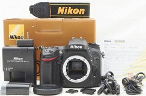 ☆極上美品☆ Nikon ニコン D7100 ボディ 元箱 付属品 Shot数 僅か 4,500枚前後！ ♯24051402