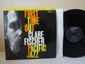 used★ペラジャケ★国内盤★LP /クレア・フィッシャー CLARE FISCHER ファースト・タイム・アウト /GARY PEACOCK【日本ビクター/SMJ-7193】