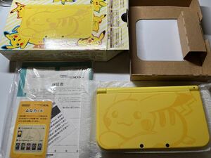 new Nintendo 3DS LL Pikachu 