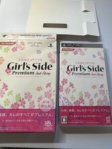 PSP ときめきメモリアル Girl s Side Premium 3rd story 欠品あり
