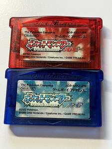 ゲームボーイアドバンス GBA ポケットモンスター ルビー サファイア 