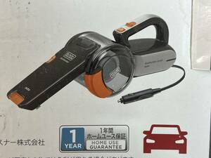 BLACK+DECKER 車載用 サイクロン式 掃除機 車用クリーナー PV1200AV05 Pivot auto 2 中古 訳有り ケーブル5ｍ