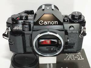 【コレクション級美品・鳴き無し/訳あり】 CANON キャノン A-1 　シャッター鳴きの無いA-1の非常に綺麗な逸品をお探しの方に！#2448