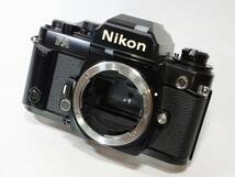 【極上美品／ジャンク品】 ニコン Nikon FA ブラックボディー 1/4000s搭載の希少なマルチニコンFAの逸品です！#2420_画像2