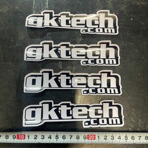 gktech.com gktech ステッカー　小　1枚価格　4枚あります