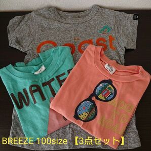 【お値下げしました】BREEZE 半袖Tシャツ 100 3点セット