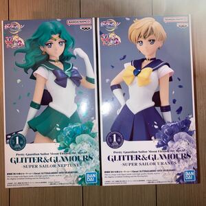  new goods unopened Pretty Soldier Sailor Moon GLITTER & GLAMOURS URANUS NEPTUNE figure ulans Neptune 