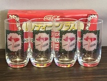 【昭和レトロ】 コカ・コーラ　レディーグラス　４個入り　当時物　未使用保管品_画像5