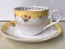 【未使用保管品】 Noritake ノリタケ　TRUE LOVE トゥルーラブ　碗皿ペアセット　カップ＆ソーサー　２客セット_画像6