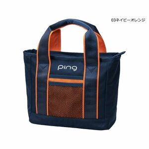 N056## булавка /PING/36466/LADIES ROUND BAG/ дамский раунд сумка темно-синий orange выставленный товар /N056-GB-L2201-NVYORG