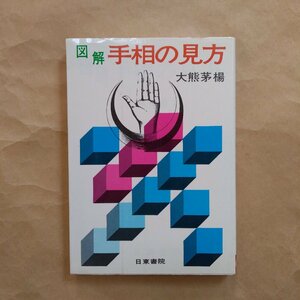 ◎図解　手相の見方　大熊茅楊（献呈署名入）　日東書院　昭和53年初版