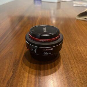 Canon EF40mm F2.8 STM おまけ52mmレンズフィルター