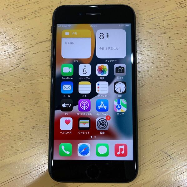 中古　simフリー　iPhone SE 2世代　64gb ブラック　Softbank