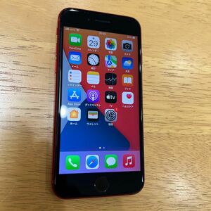 中古　simフリー　iPhone8 256gb バッテリー94% レッド　docomo