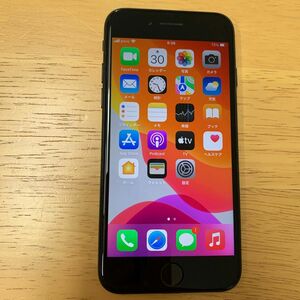 中古　simフリー　iPhone7 128gb バッテリー90% ブラック