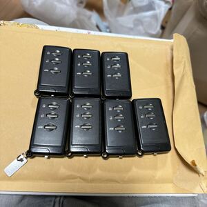  free shipping * Subaru Legacy original smart key Impreza XV Forester Levorg etc. (001YUA1127 14AGT) 7 piece 11