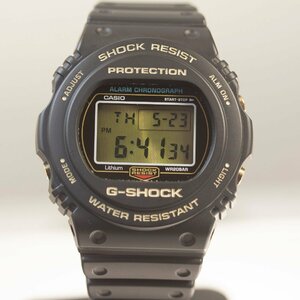 カシオ GショックDW-5735D-1BJR 35周年限定モデル ブラック ゴールド スクリューバック　CASIO G-SHOCK 中古美品