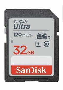 SanDisk Ultra SDHCメモリカード　SDカード　32GB 1枚