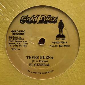 El General / Teves Buena Gold Disc VP Records