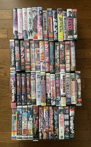 VHS 52本セット ② Vシネマ ろくでなしBlues 岸和田少年愚連隊 横浜ばっくれ隊 竹内力 哀川翔 ガキ帝国 クライムハンター 喧嘩の花道 など