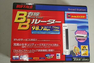 b16★BUFFALO バッファロー BBR-4HG 高速有線ブロードバンドルーター #08Z2074