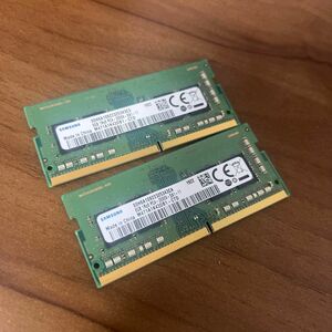 16GB 8GB×2枚 SAMSUNG PC4-2666V-SA1-11 1R×8 ノート用メモリ DDR4-2666 動作確認済