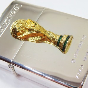 ★コレクター放出デッドストック！ Zippo/ジッポ 98年頃製 ワールドカップ FRANCE98 限定シリアル入り★136の画像7