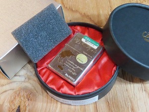 ★コレクター放出デッドストック！ Zippo/ジッポ 2000年頃製 2000年ワールドカップ 両面盛上げメッキ 限定シリアル入り★141