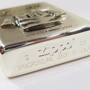 ★コレクター放出デッドストック！ Zippo/ジッポ 2008年頃製 2009年ワールドベースボールクラシック 松坂大輔 限定シリアル入り ★146の画像6