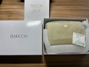 未使用 BARCOS バルコス　GLウォレット 蛇腹式財布＜ポンテ ピッコラ＞　イエロー