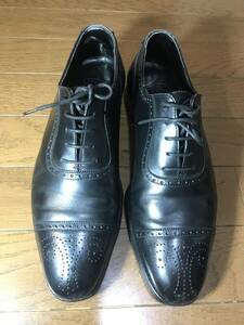 Crockett & Jones（ クロケット＆ジョーンズ アルビオン ) ALBION/BLACK MADE IN ENGLAND 7 1/2 E　中古