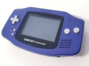 [ operation verification ending ]{ prompt decision equipped }Nintendo nintendo AGB-001 Game Boy Advance violet body 