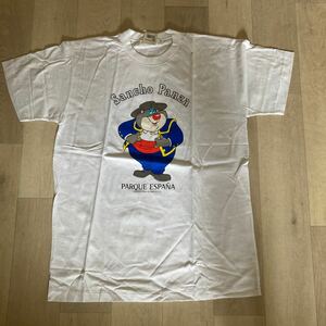 90s スペイン村　パルケエスパーニャ　tシャツ　ディズニー　ヴィンテージ　カットソー　半袖 レトロ