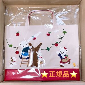 【新品タグ付】familiar 70th デニムバッグ ☆レア☆