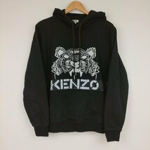 KENZO　パーカー　サイズ:M　ブラック　タイガー　トラ　フード付き　刺繍　ケンゾー_画像1
