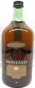 【未開栓】MONTAND NAPOLEON モンタン ナポレオン FINE FRENCH BRANDY ファインフレンチブランデー 1750ml 40％