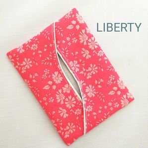 LIBERTY タナローンとフレンチリネンのポケットティッシュケース　【5- G】