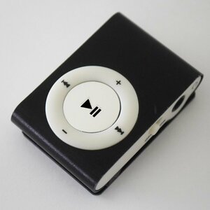 [ black ] new goods MP3 player music SD card type charge cable attaching [ button white type ]